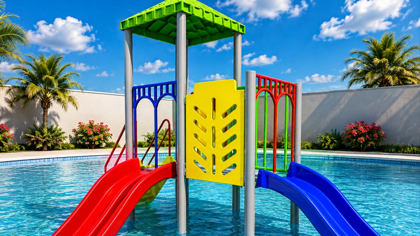 Playground Aquático CP 19 - Com cobertura