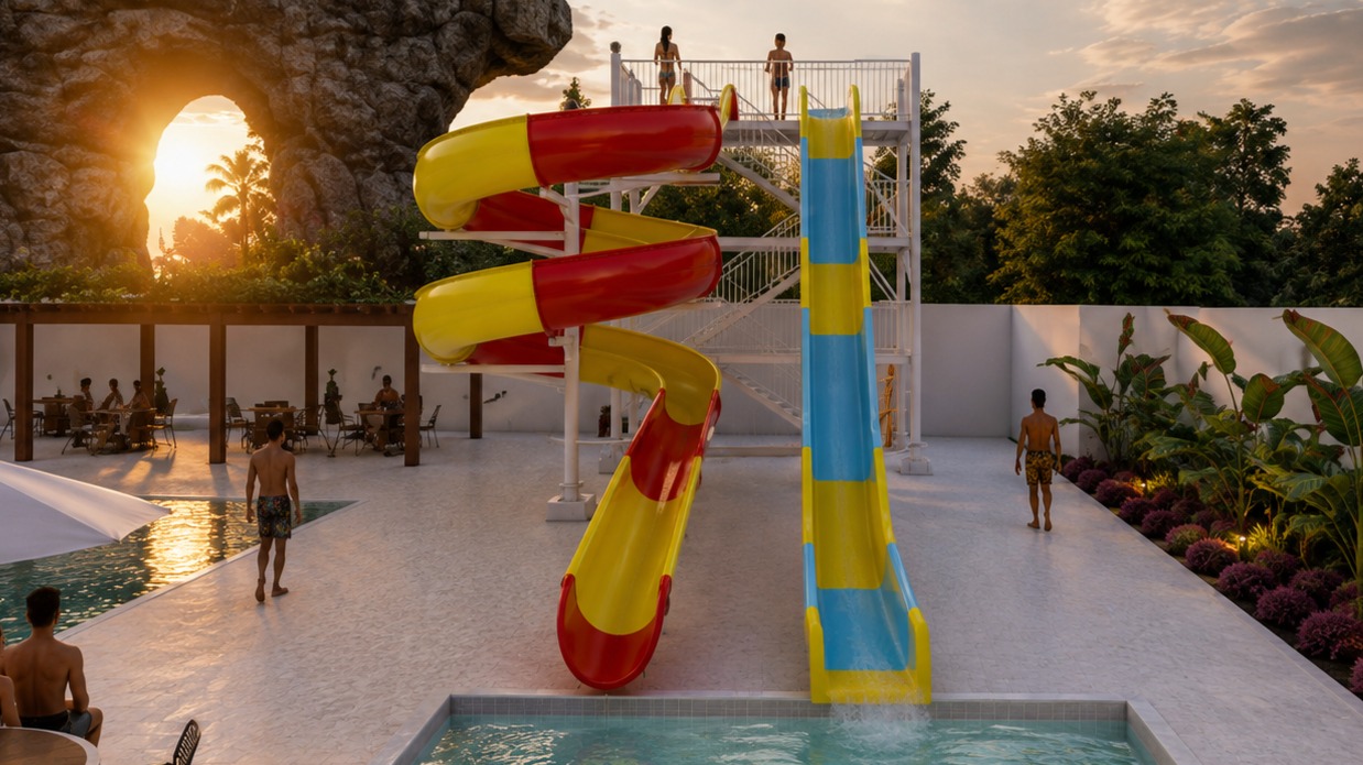 TC 0895 – Toboágua 35m / Kamikaze 13m