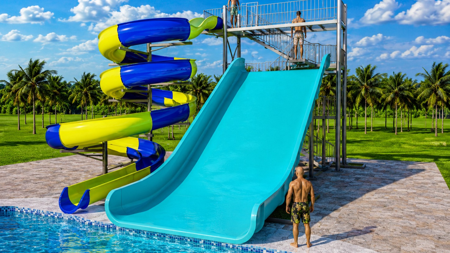TC 0910 – Toboágua 47m / Rampa 12,5m